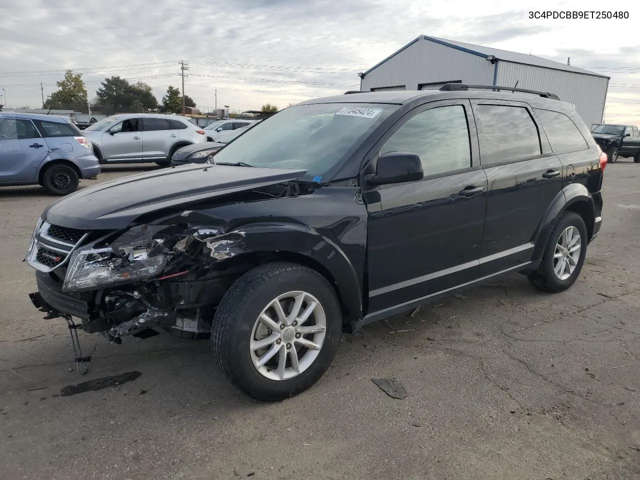 2014 Dodge Journey Sxt VIN: 3C4PDCBB9ET250480 Lot: 77045424