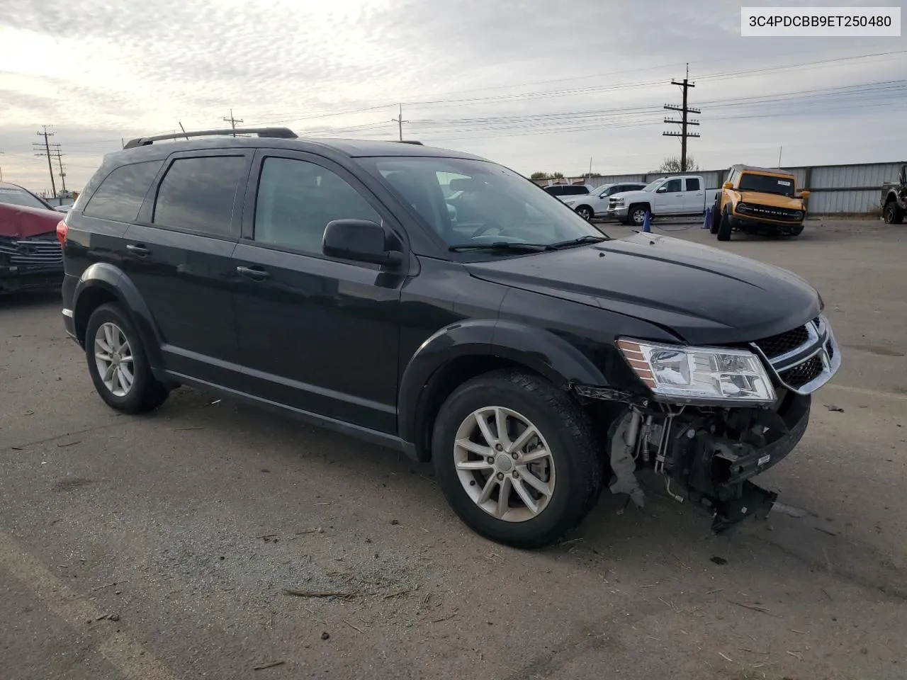 2014 Dodge Journey Sxt VIN: 3C4PDCBB9ET250480 Lot: 77045424