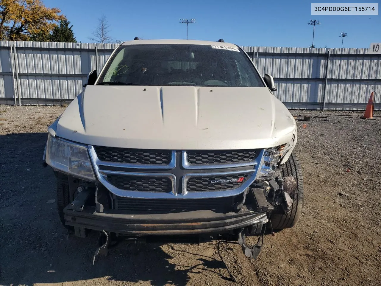 2014 Dodge Journey Limited VIN: 3C4PDDDG6ET155714 Lot: 77363934