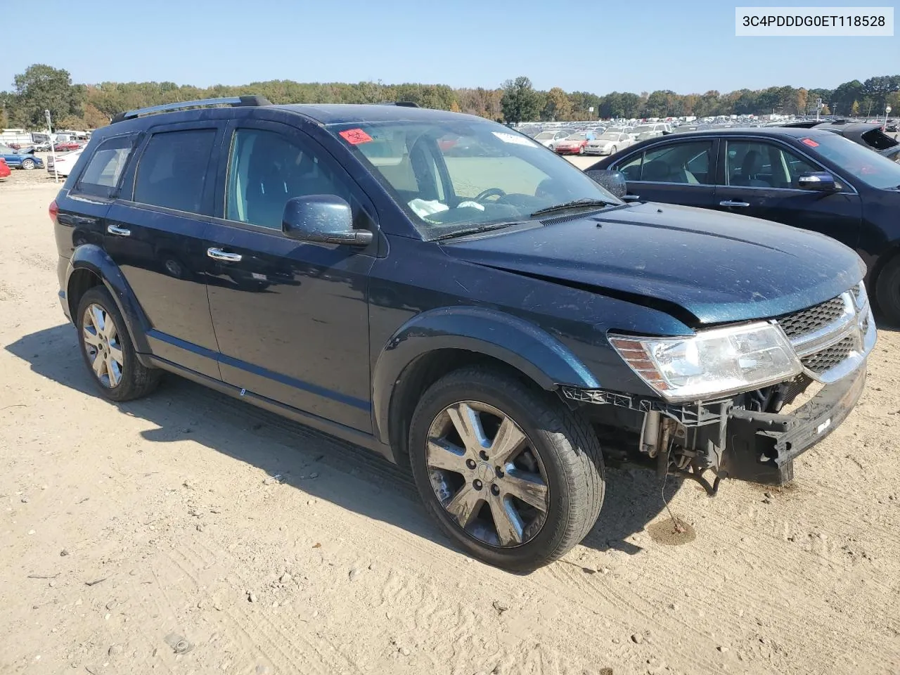 2014 Dodge Journey Limited VIN: 3C4PDDDG0ET118528 Lot: 77562524