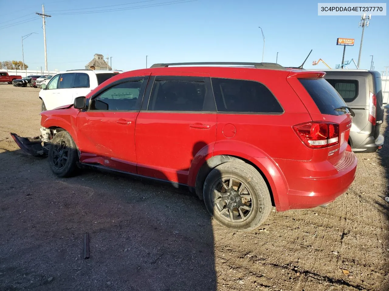 2014 Dodge Journey Se VIN: 3C4PDDAG4ET237770 Lot: 77575644