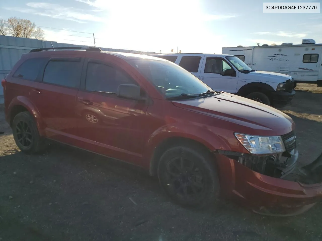 2014 Dodge Journey Se VIN: 3C4PDDAG4ET237770 Lot: 77575644