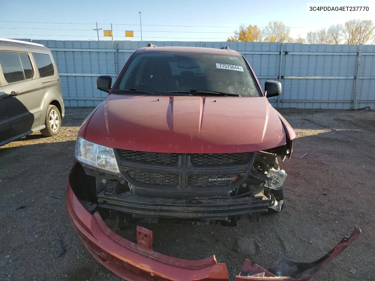 2014 Dodge Journey Se VIN: 3C4PDDAG4ET237770 Lot: 77575644