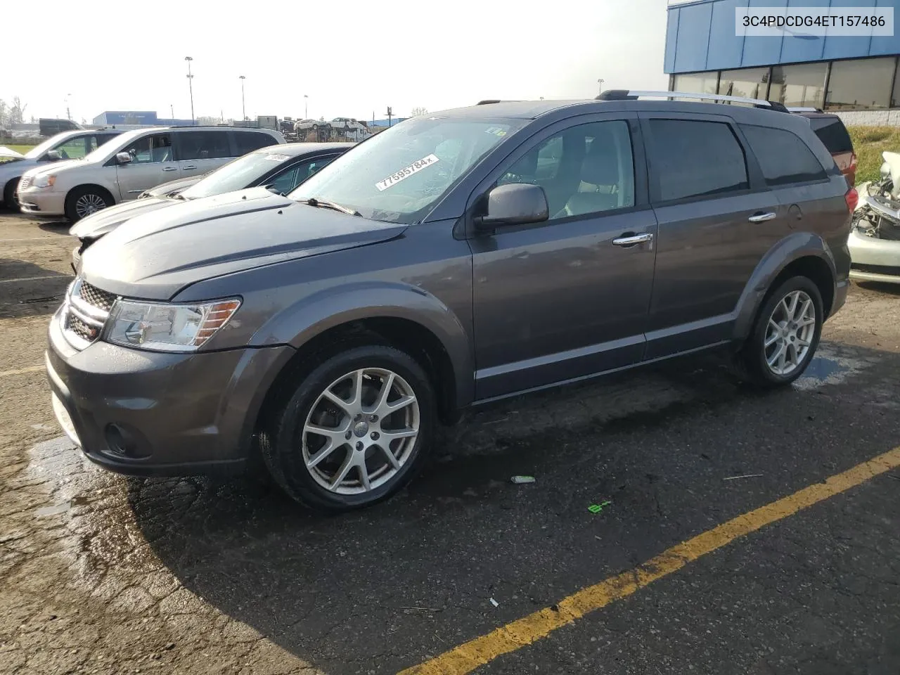 2014 Dodge Journey Limited VIN: 3C4PDCDG4ET157486 Lot: 77595784