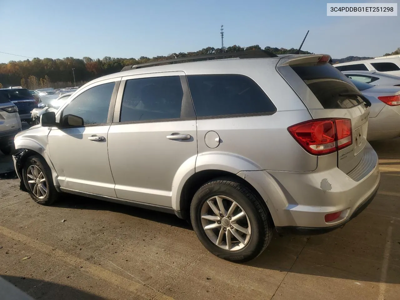 2014 Dodge Journey Sxt VIN: 3C4PDDBG1ET251298 Lot: 77734494