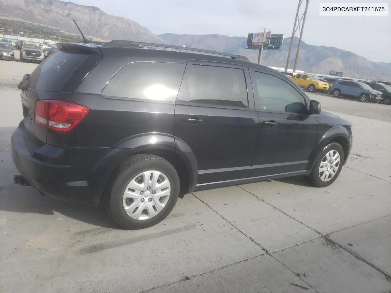 2014 Dodge Journey Se VIN: 3C4PDCABXET241675 Lot: 77978324