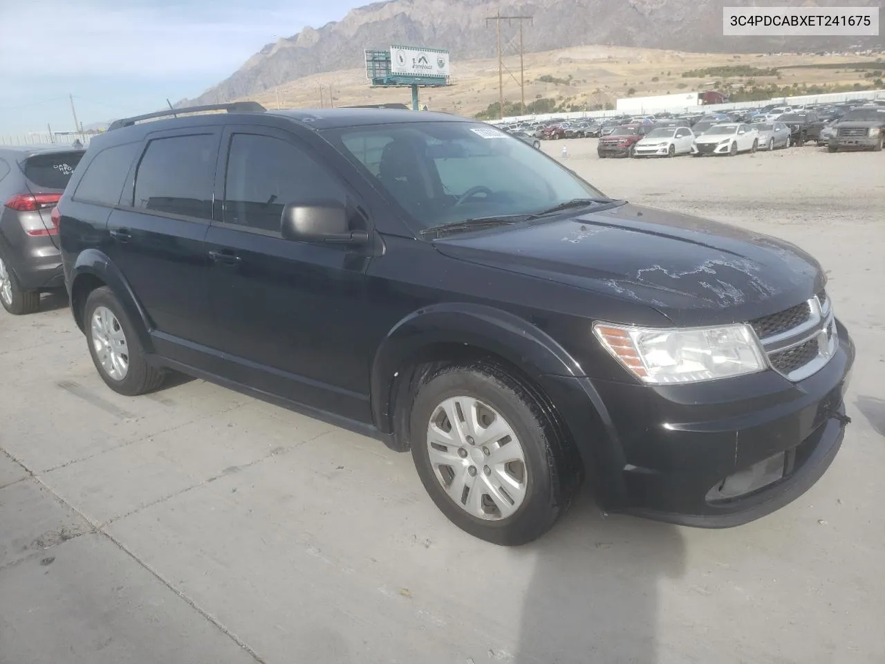 2014 Dodge Journey Se VIN: 3C4PDCABXET241675 Lot: 77978324