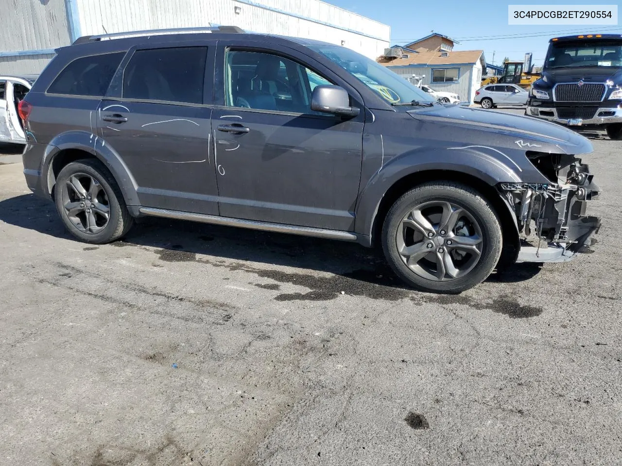 2014 Dodge Journey Crossroad VIN: 3C4PDCGB2ET290554 Lot: 78101794