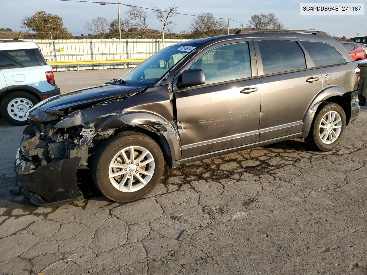 2014 Dodge Journey Sxt VIN: 3C4PDDBG4ET271187 Lot: 78210914