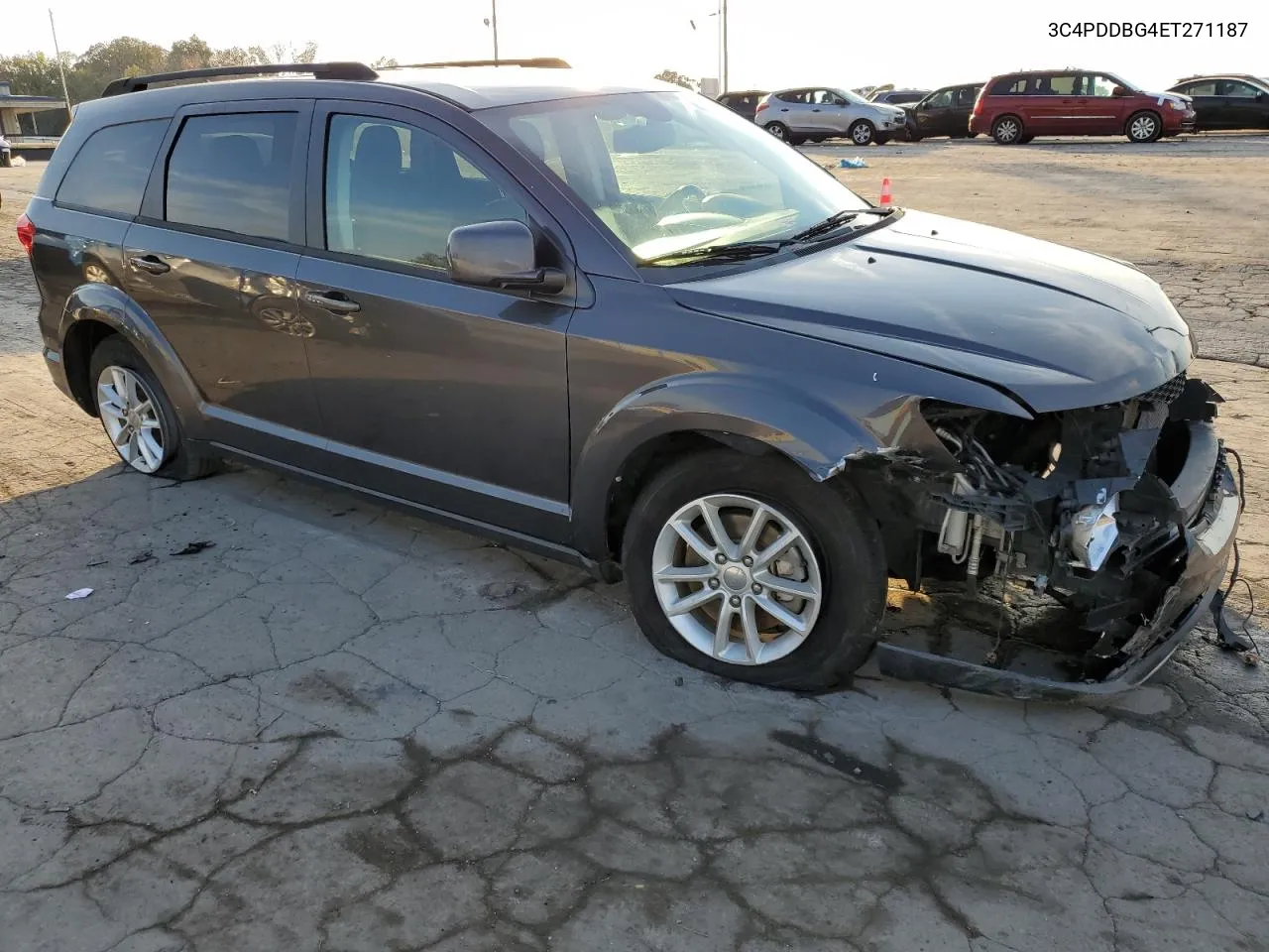 2014 Dodge Journey Sxt VIN: 3C4PDDBG4ET271187 Lot: 78210914