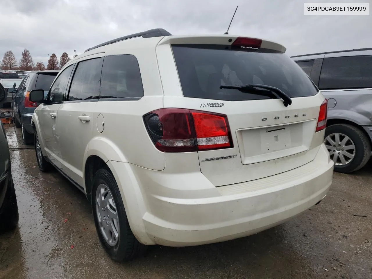 2014 Dodge Journey Se VIN: 3C4PDCAB9ET159999 Lot: 78451783