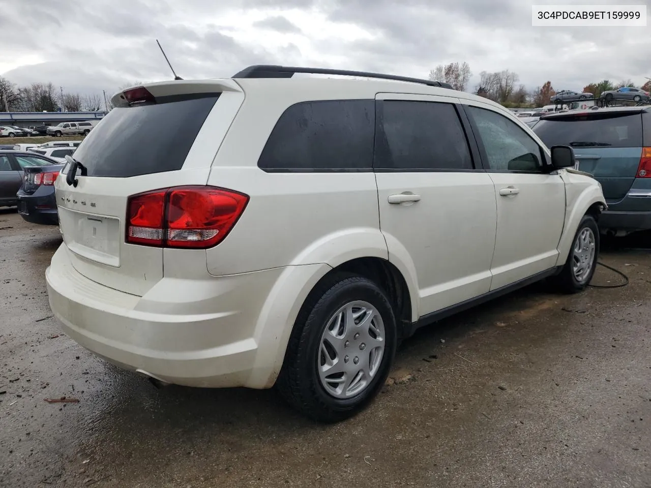 2014 Dodge Journey Se VIN: 3C4PDCAB9ET159999 Lot: 78451783