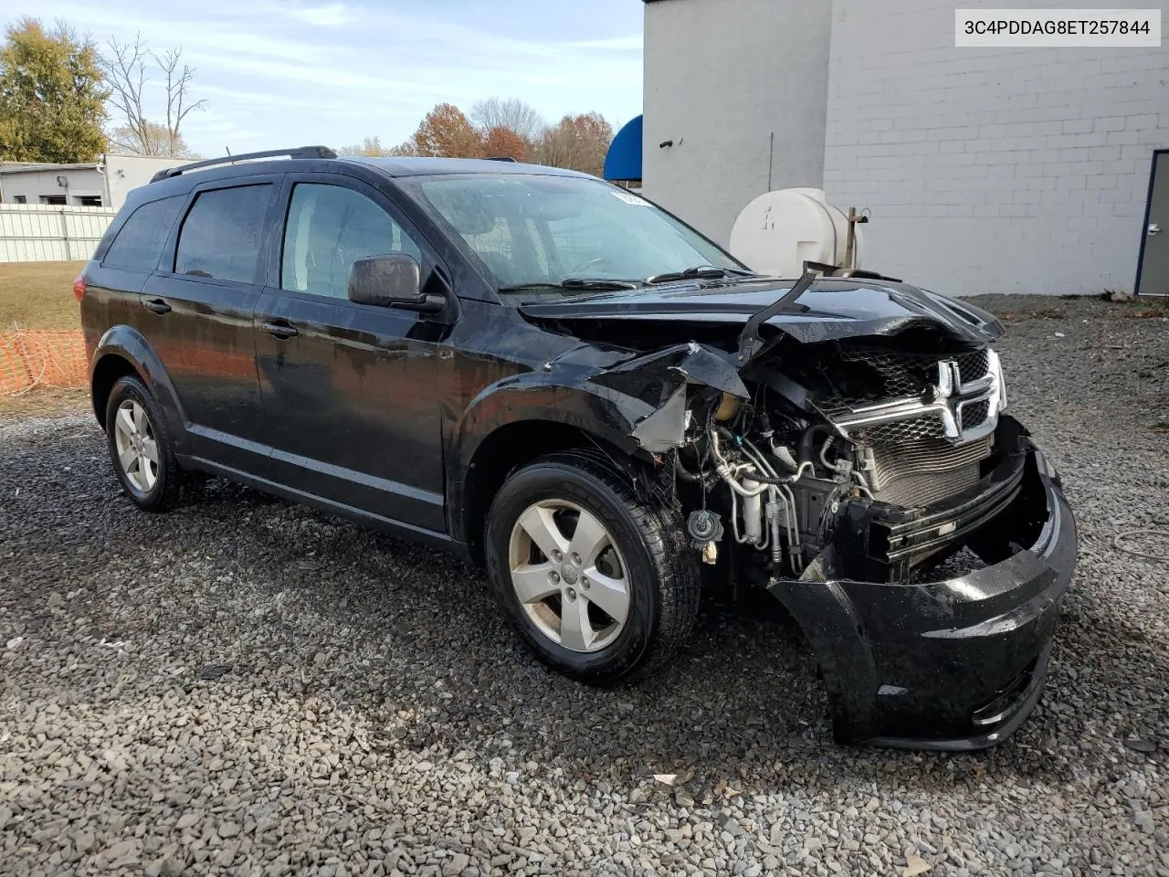 2014 Dodge Journey Se VIN: 3C4PDDAG8ET257844 Lot: 78462474