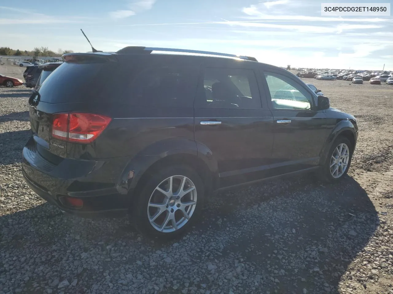 2014 Dodge Journey Limited VIN: 3C4PDCDG2ET148950 Lot: 78487794