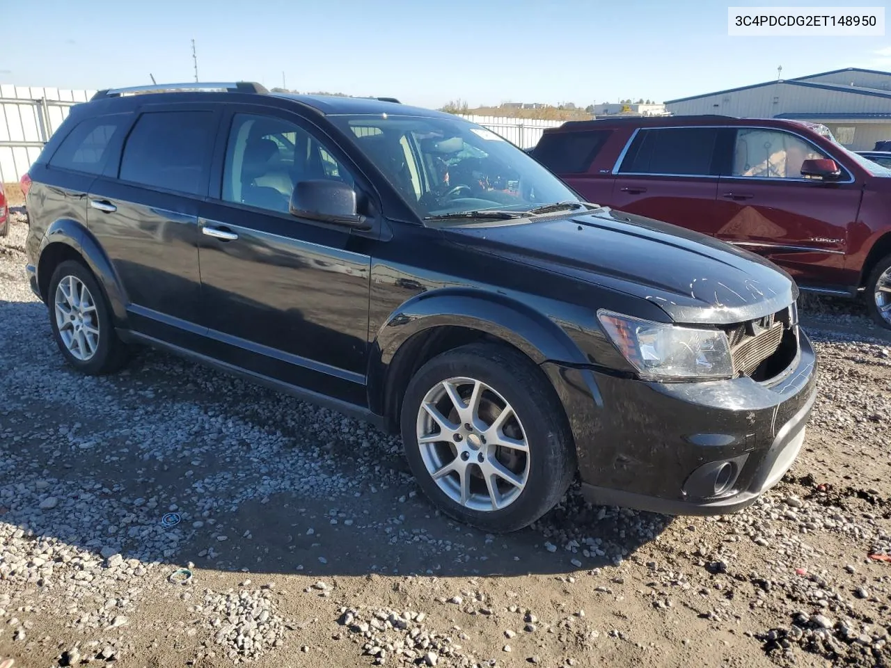 2014 Dodge Journey Limited VIN: 3C4PDCDG2ET148950 Lot: 78487794