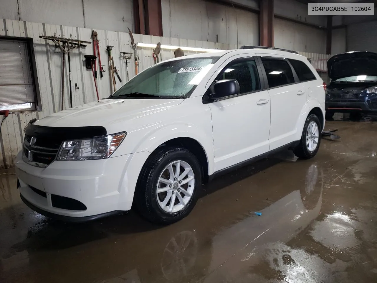 2014 Dodge Journey Se VIN: 3C4PDCAB5ET102604 Lot: 78945334