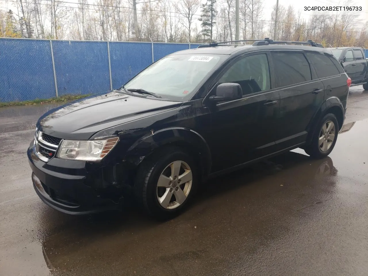 2014 Dodge Journey Se VIN: 3C4PDCAB2ET196733 Lot: 78973894