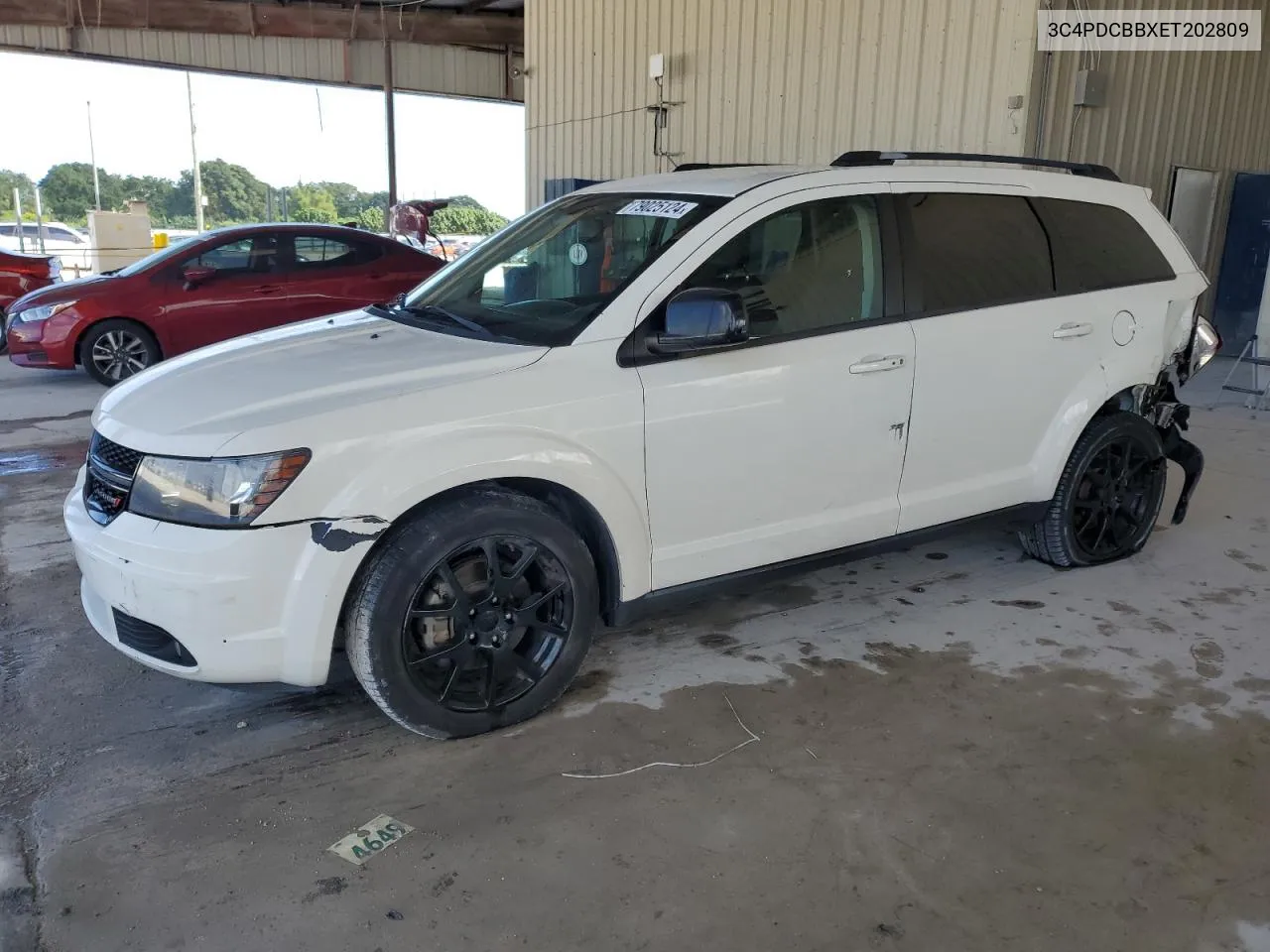 2014 Dodge Journey Sxt VIN: 3C4PDCBBXET202809 Lot: 79025124