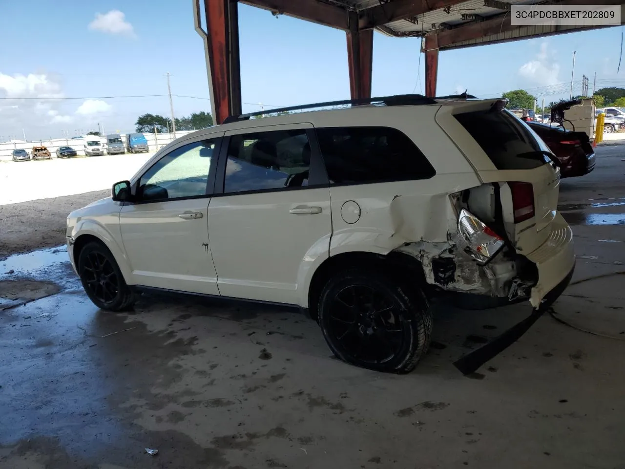 2014 Dodge Journey Sxt VIN: 3C4PDCBBXET202809 Lot: 79025124