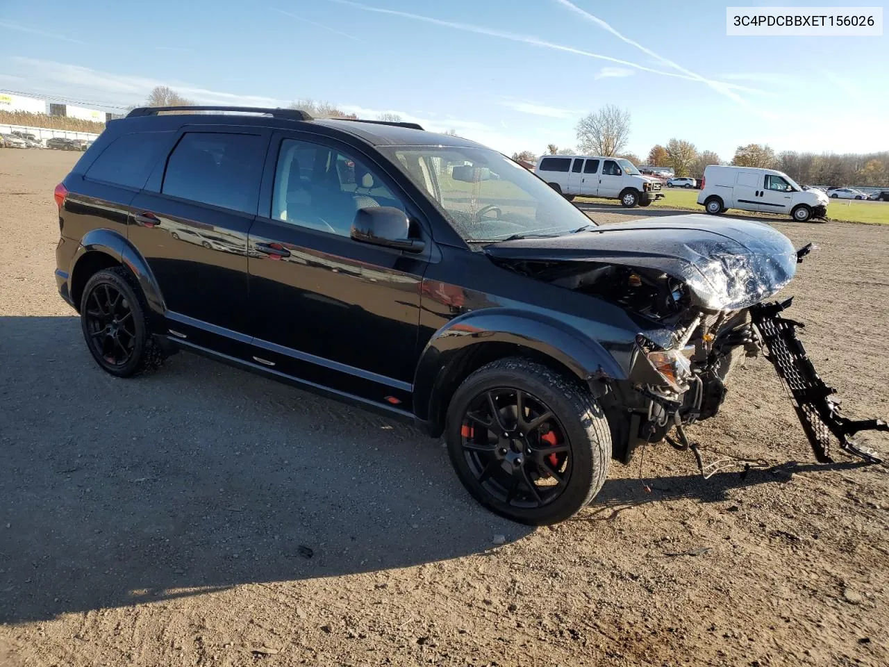 2014 Dodge Journey Sxt VIN: 3C4PDCBBXET156026 Lot: 79267124