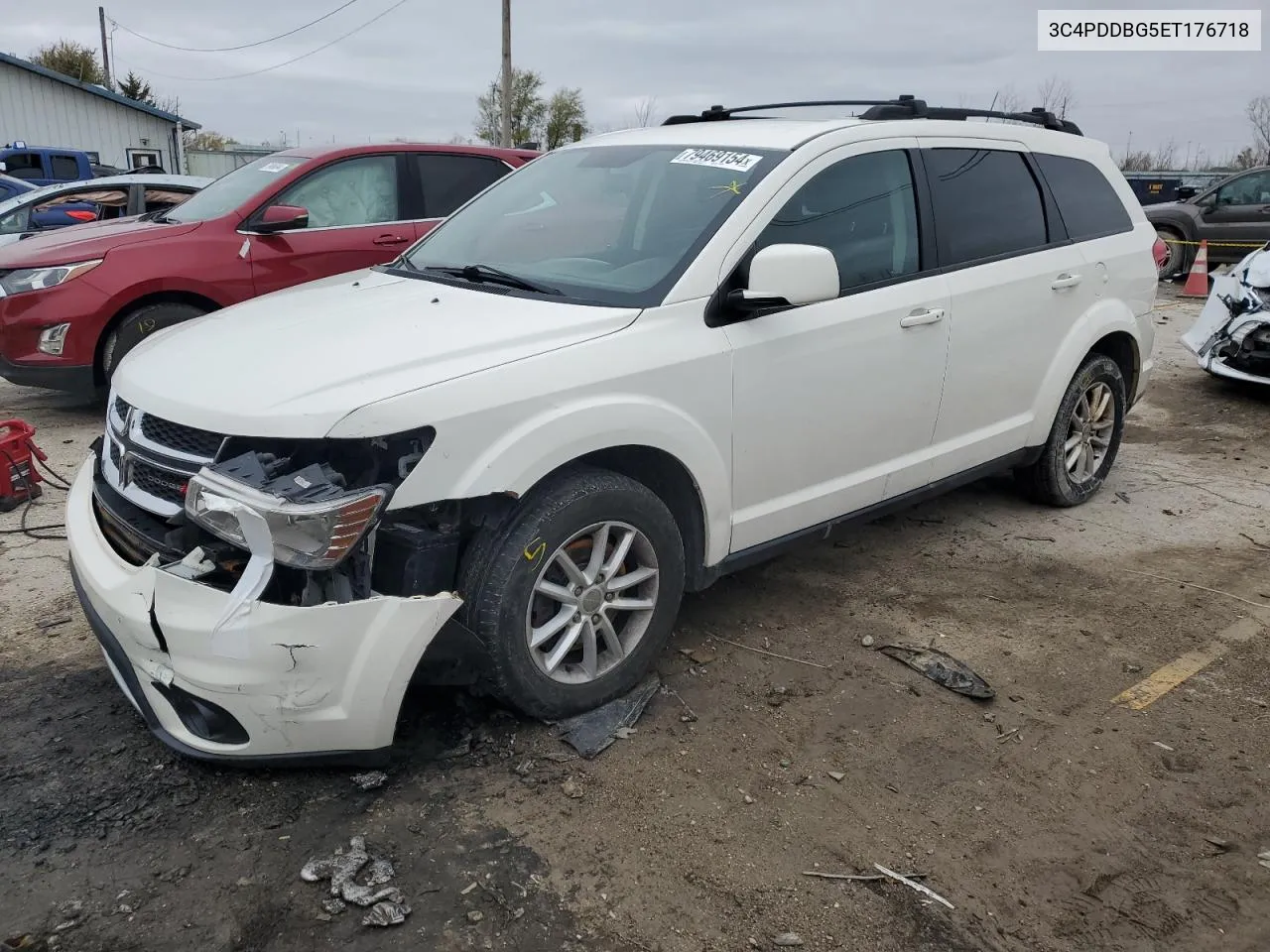 2014 Dodge Journey Sxt VIN: 3C4PDDBG5ET176718 Lot: 79469154