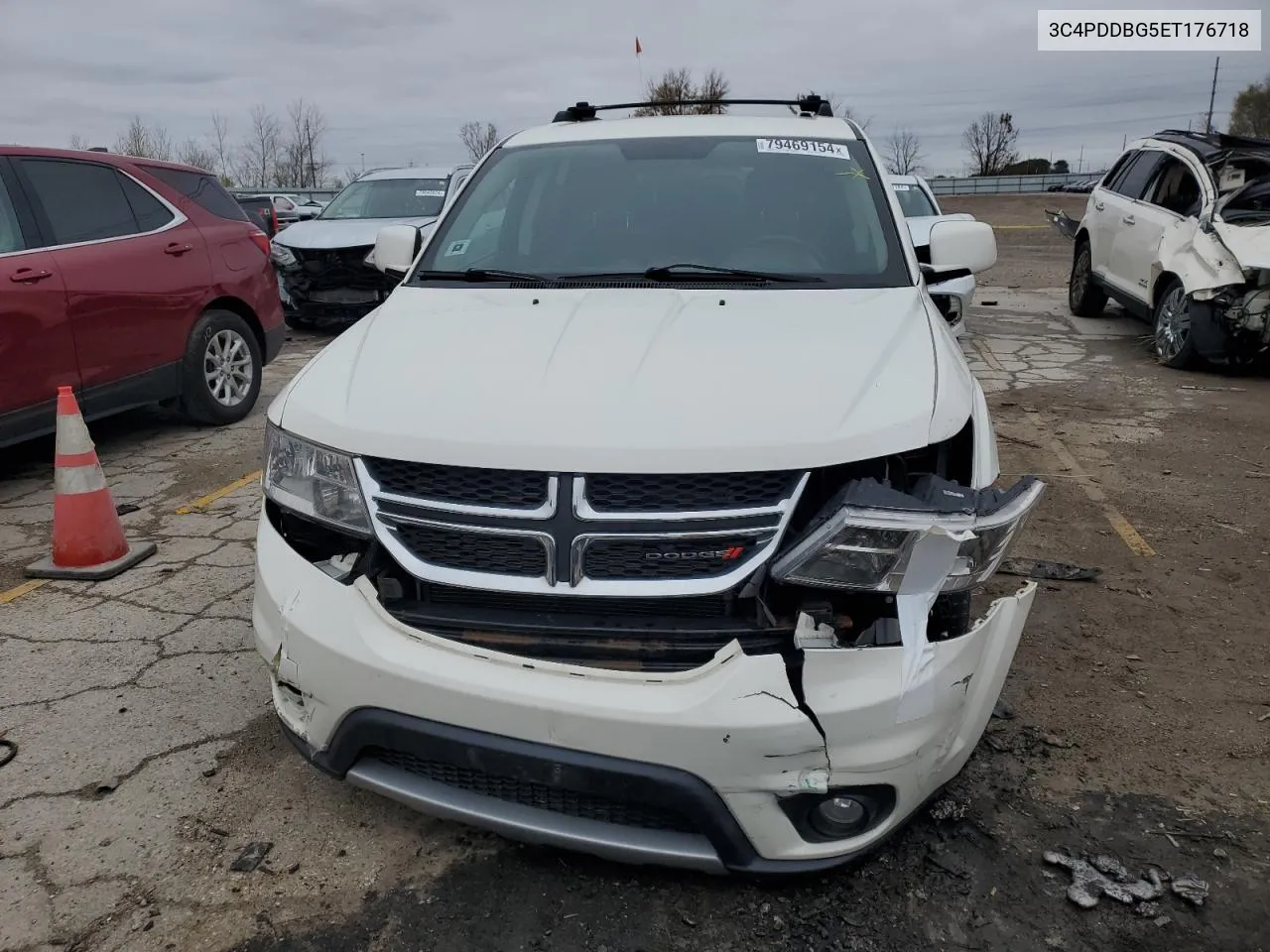 2014 Dodge Journey Sxt VIN: 3C4PDDBG5ET176718 Lot: 79469154