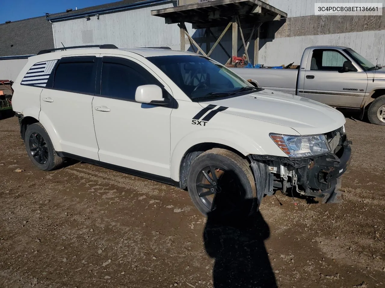 2014 Dodge Journey Sxt VIN: 3C4PDCBG8ET136661 Lot: 79509734