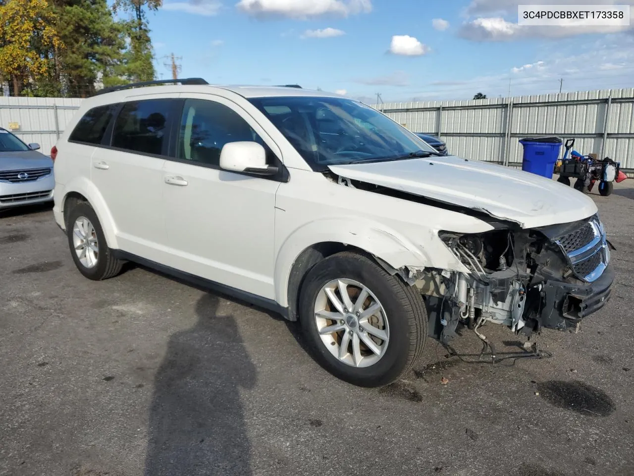 2014 Dodge Journey Sxt VIN: 3C4PDCBBXET173358 Lot: 79533494