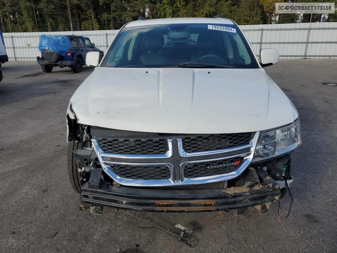 2014 Dodge Journey Sxt VIN: 3C4PDCBBXET173358 Lot: 79533494