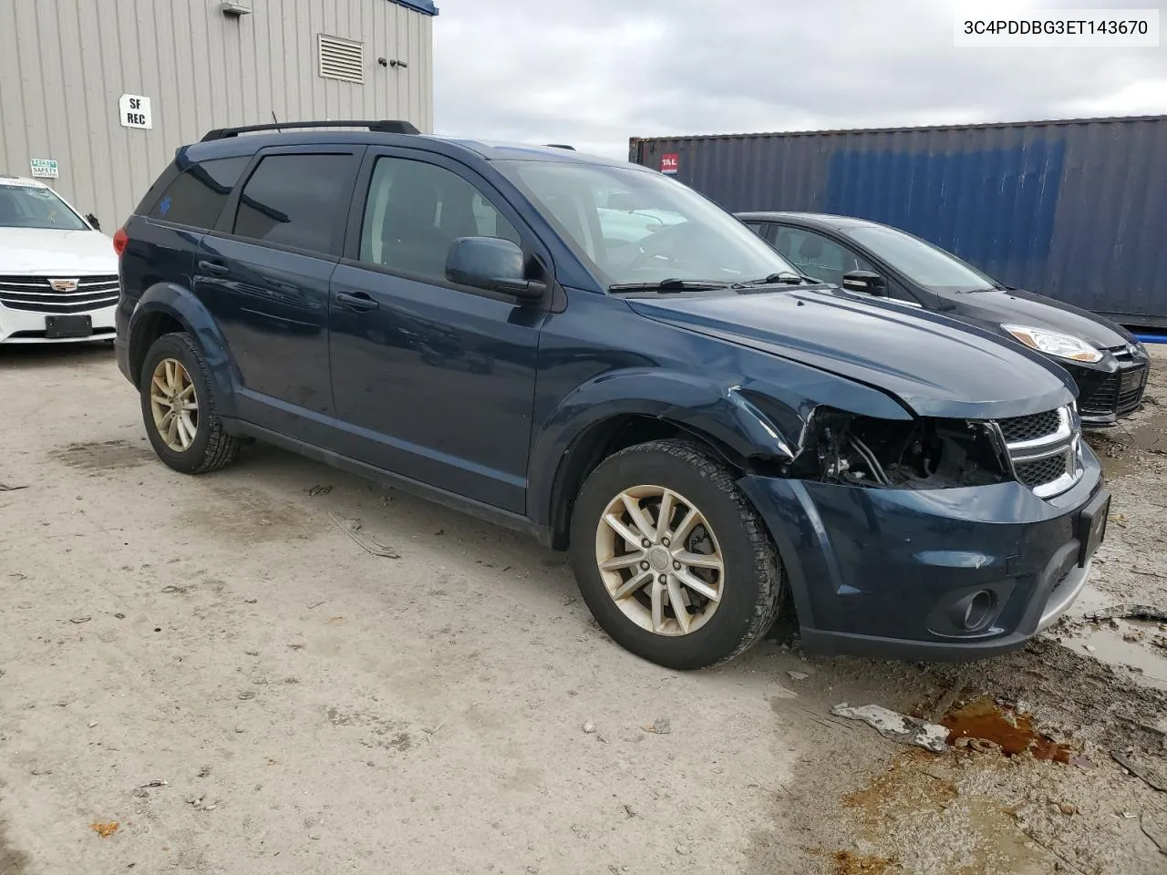 2014 Dodge Journey Sxt VIN: 3C4PDDBG3ET143670 Lot: 79534424