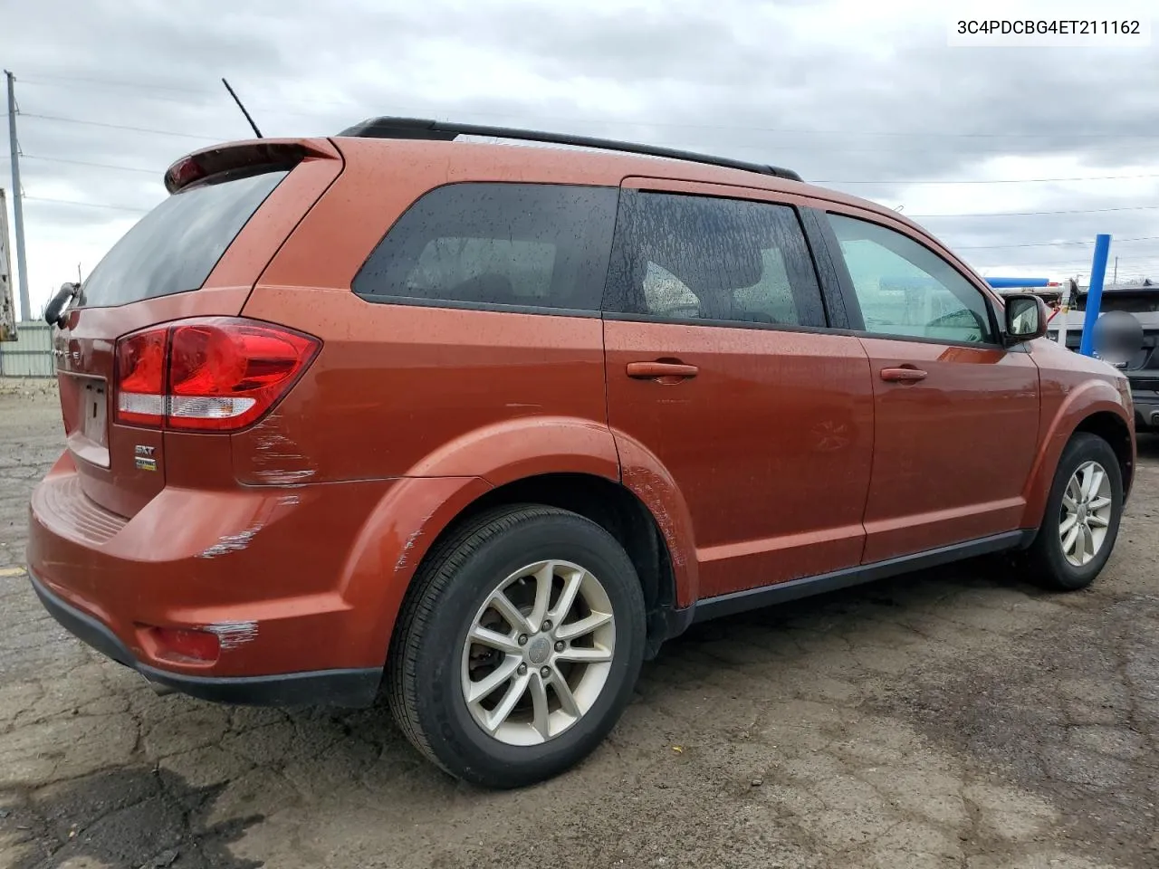 2014 Dodge Journey Sxt VIN: 3C4PDCBG4ET211162 Lot: 79567874