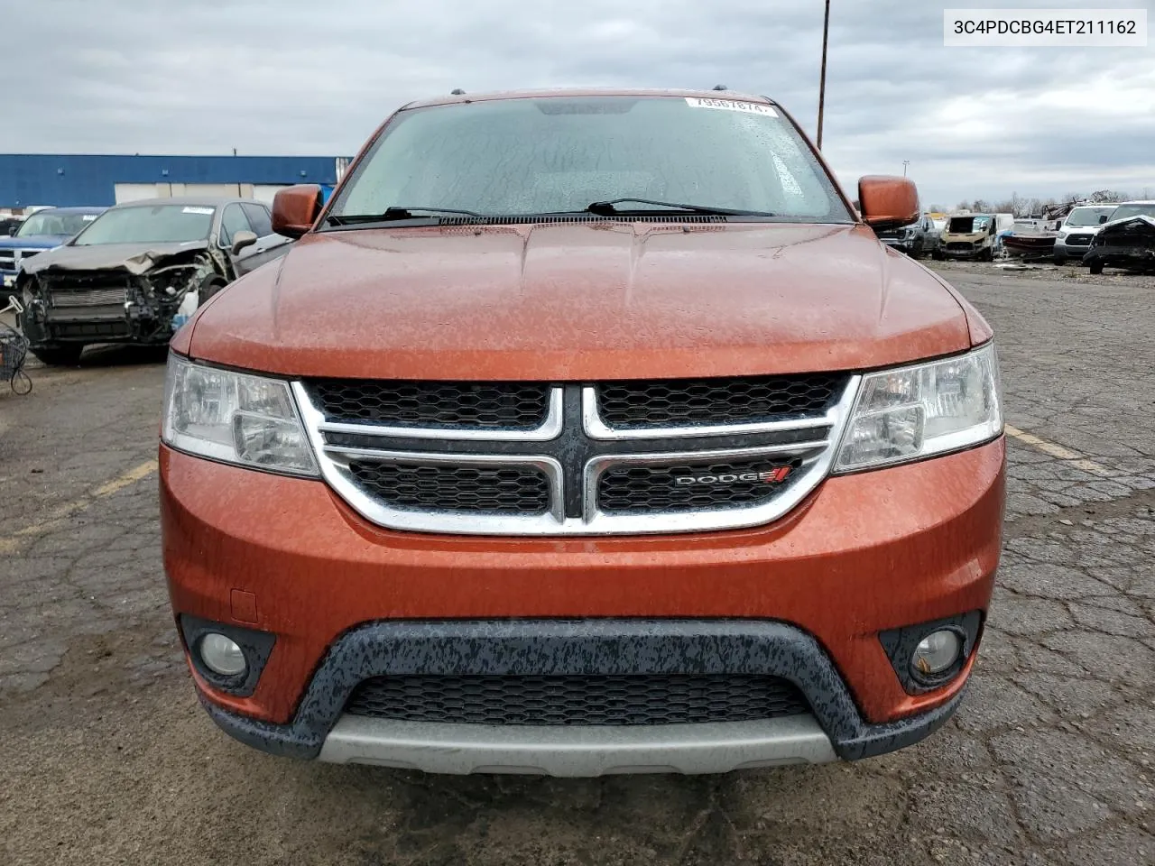 2014 Dodge Journey Sxt VIN: 3C4PDCBG4ET211162 Lot: 79567874