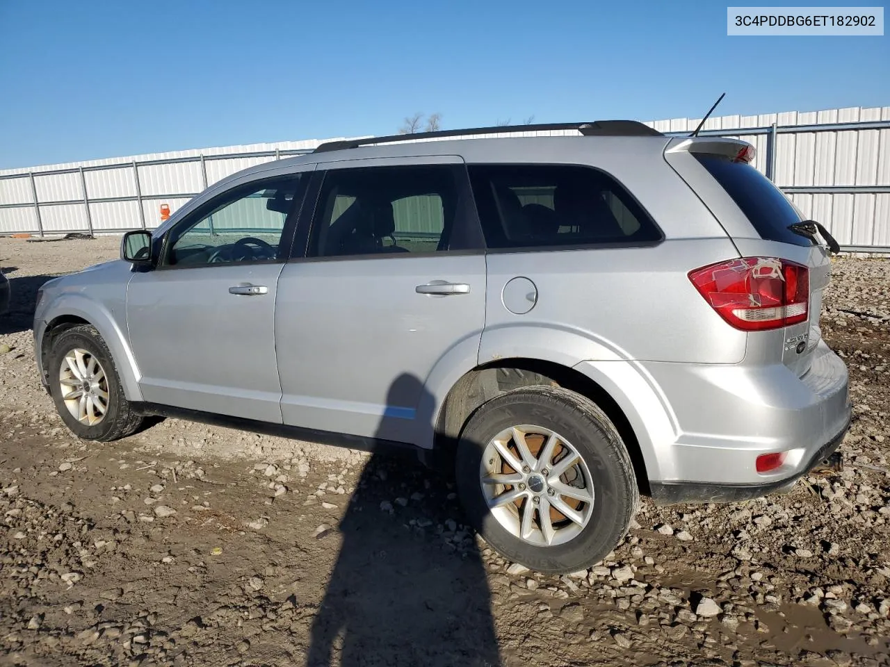 2014 Dodge Journey Sxt VIN: 3C4PDDBG6ET182902 Lot: 79818834