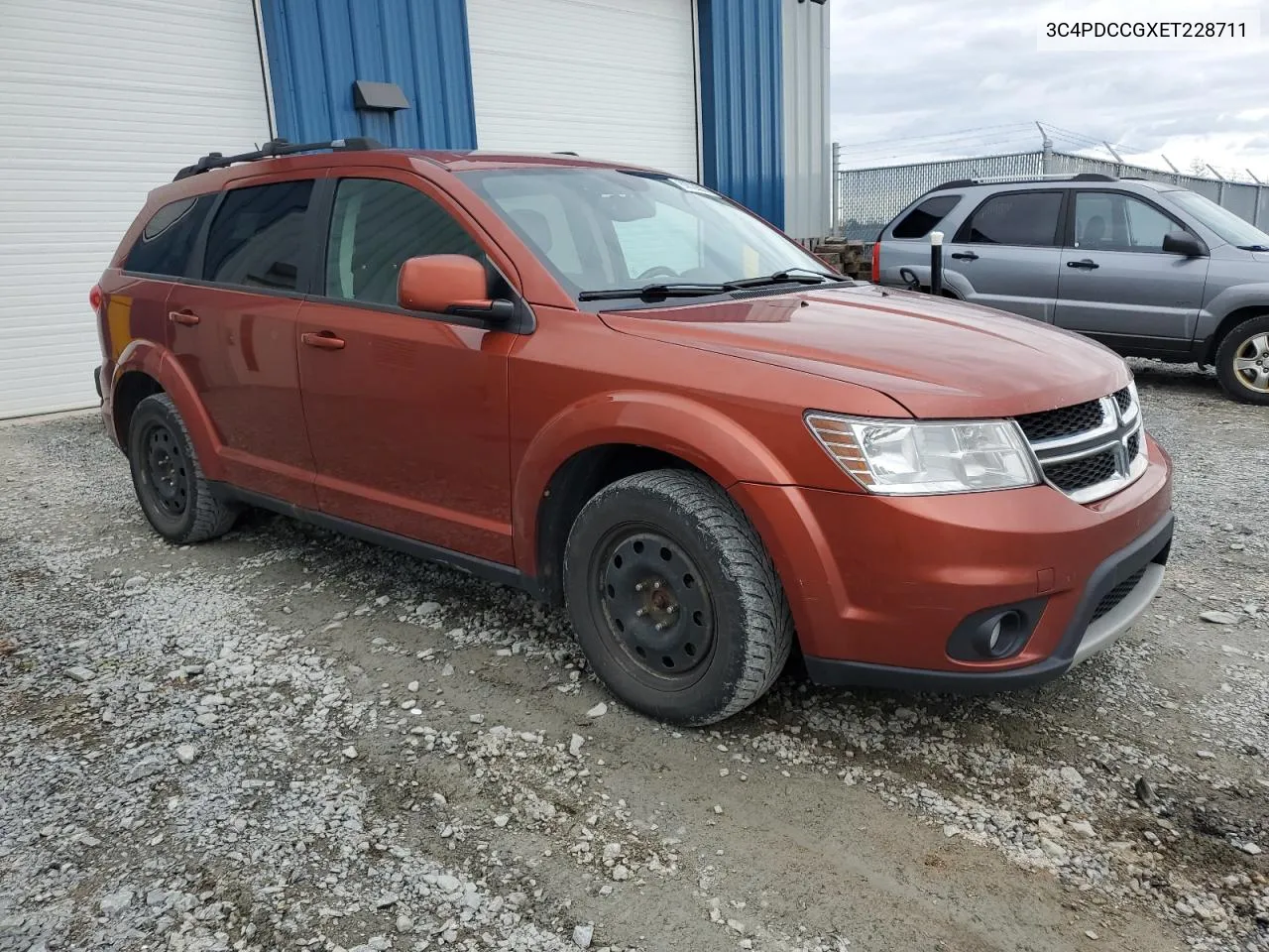 2014 Dodge Journey Sxt VIN: 3C4PDCCGXET228711 Lot: 80029814