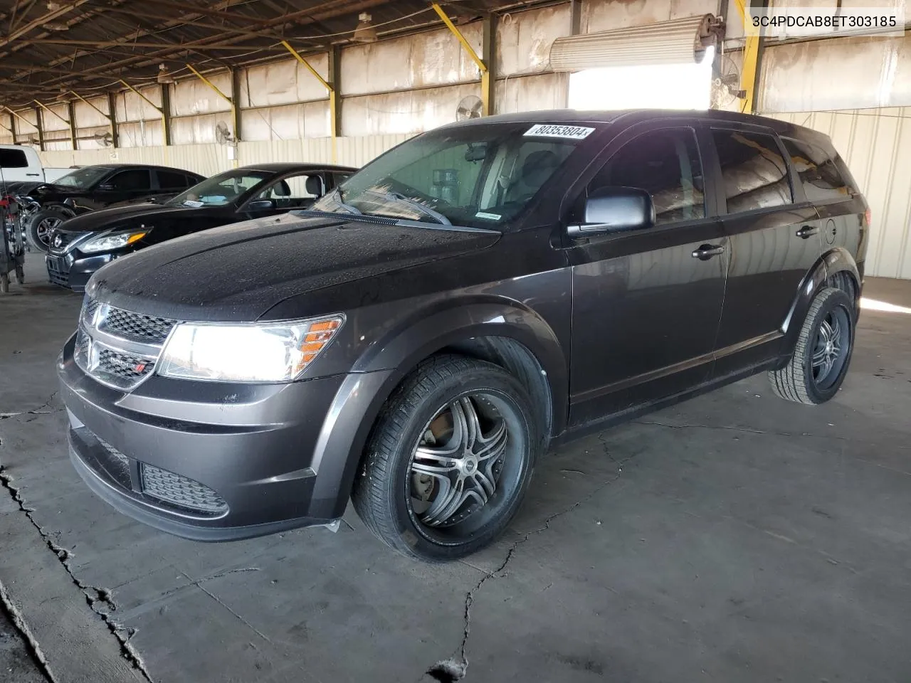 2014 Dodge Journey Se VIN: 3C4PDCAB8ET303185 Lot: 80353804