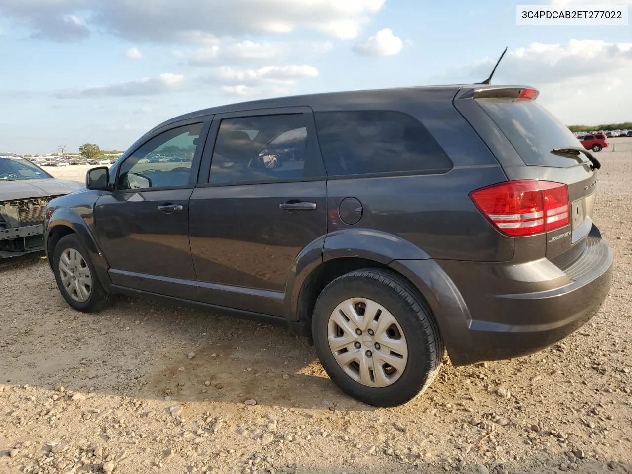 2014 Dodge Journey Se VIN: 3C4PDCAB2ET277022 Lot: 80563434