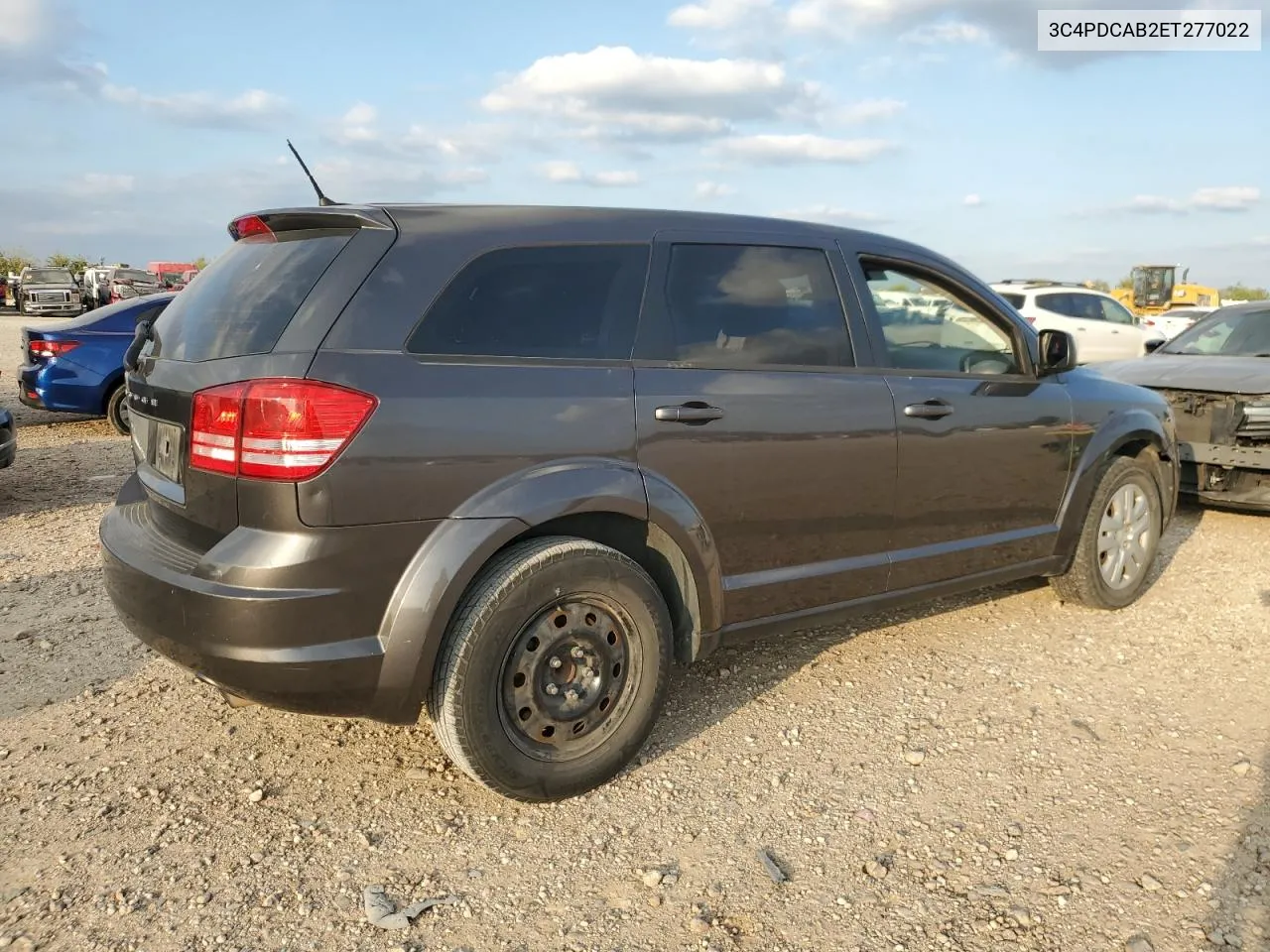 2014 Dodge Journey Se VIN: 3C4PDCAB2ET277022 Lot: 80563434