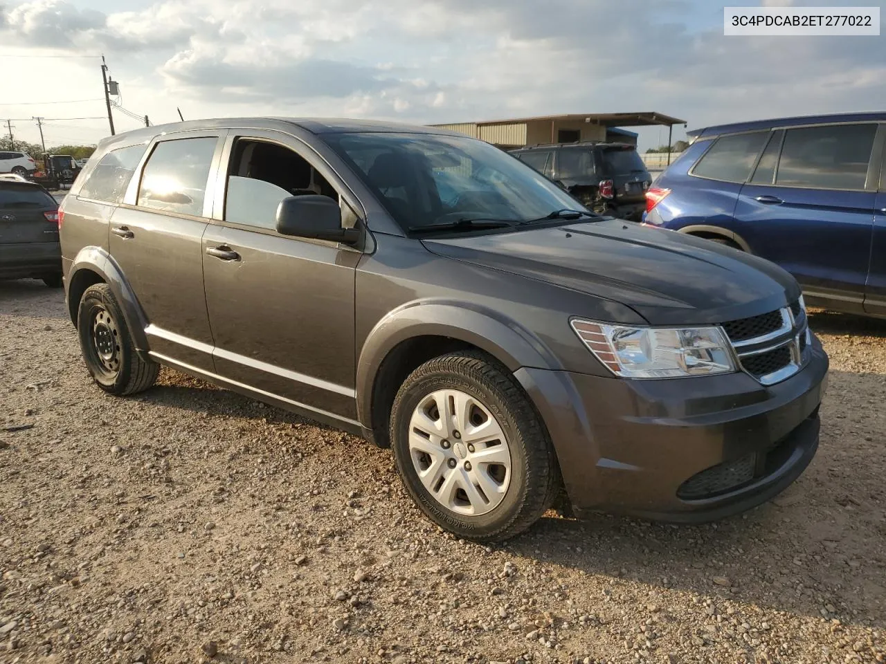 2014 Dodge Journey Se VIN: 3C4PDCAB2ET277022 Lot: 80563434