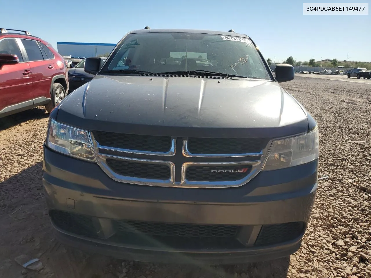 2014 Dodge Journey Se VIN: 3C4PDCAB6ET149477 Lot: 80737934