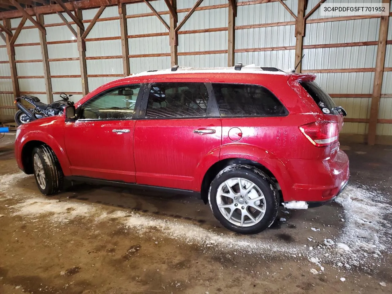 2015 Dodge Journey R/T VIN: 3C4PDDFG5FT701952 Lot: 39517324