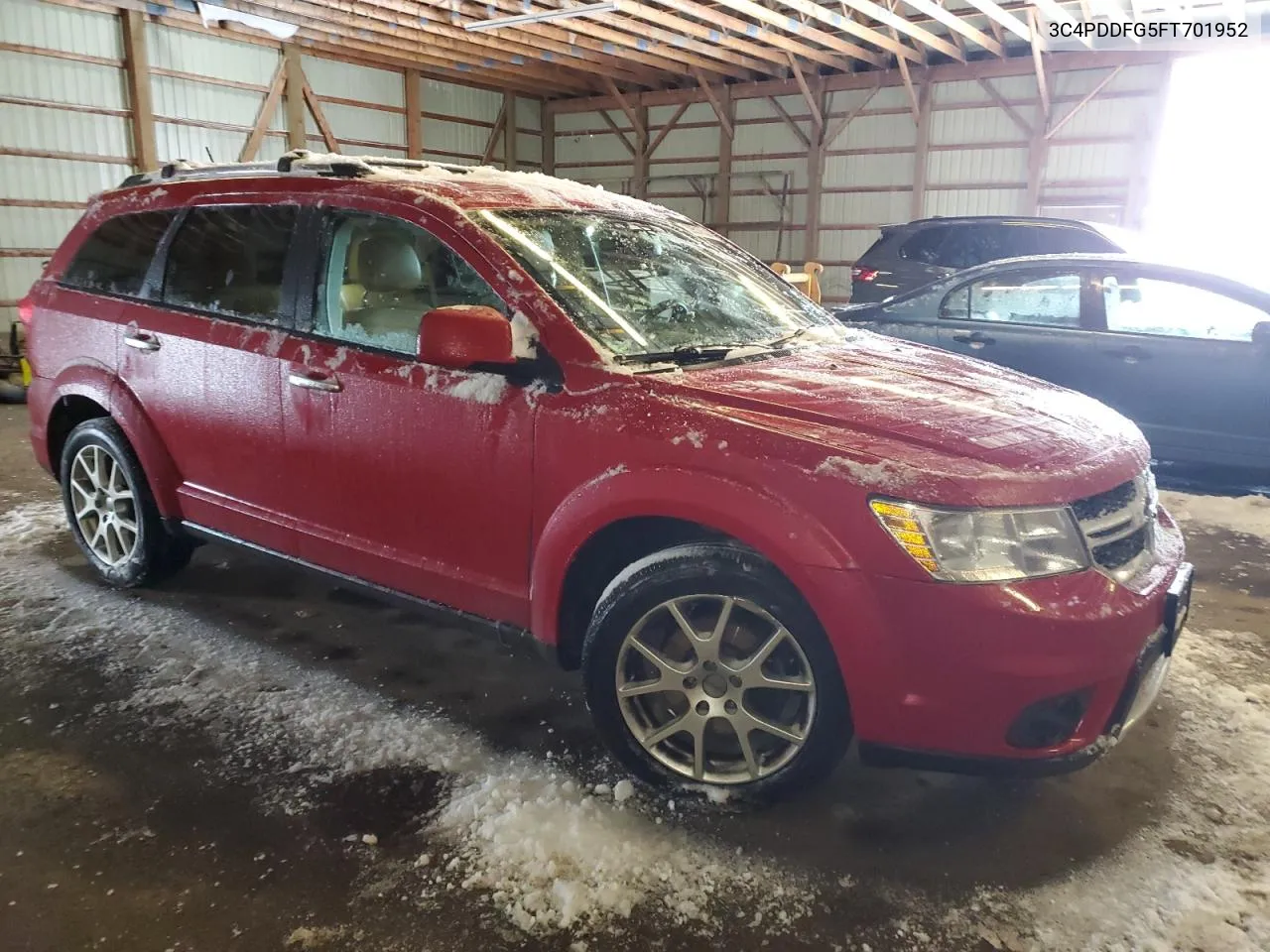 2015 Dodge Journey R/T VIN: 3C4PDDFG5FT701952 Lot: 39517324