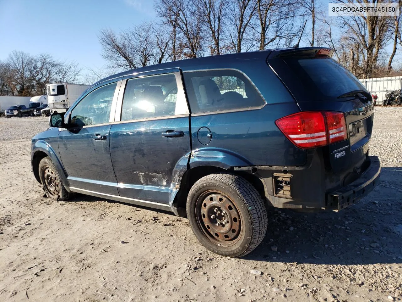 2015 Dodge Journey Se VIN: 3C4PDCAB9FT645150 Lot: 41236504