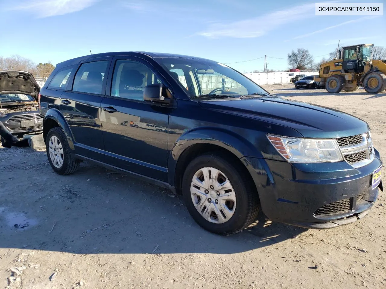 2015 Dodge Journey Se VIN: 3C4PDCAB9FT645150 Lot: 41236504