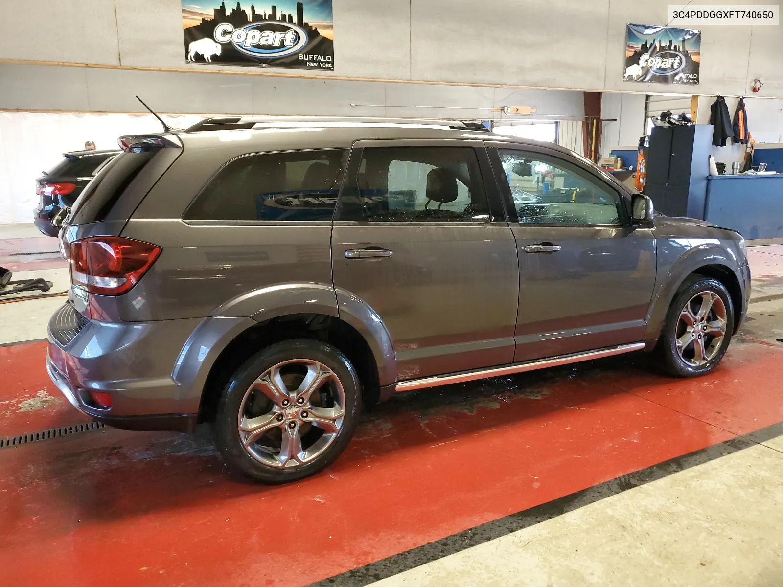 2015 Dodge Journey Crossroad VIN: 3C4PDDGGXFT740650 Lot: 46012684