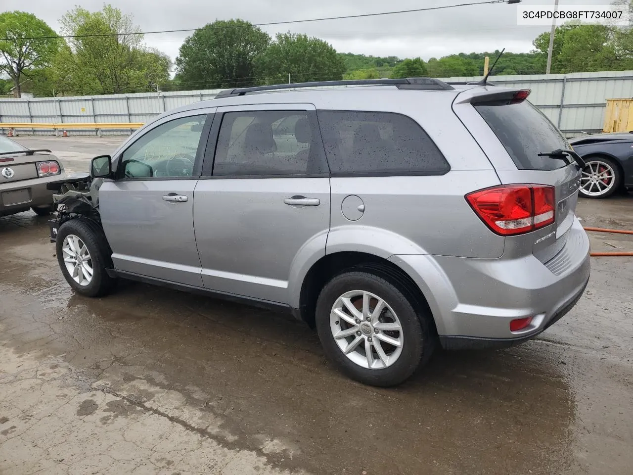 2015 Dodge Journey Sxt VIN: 3C4PDCBG8FT734007 Lot: 51741624