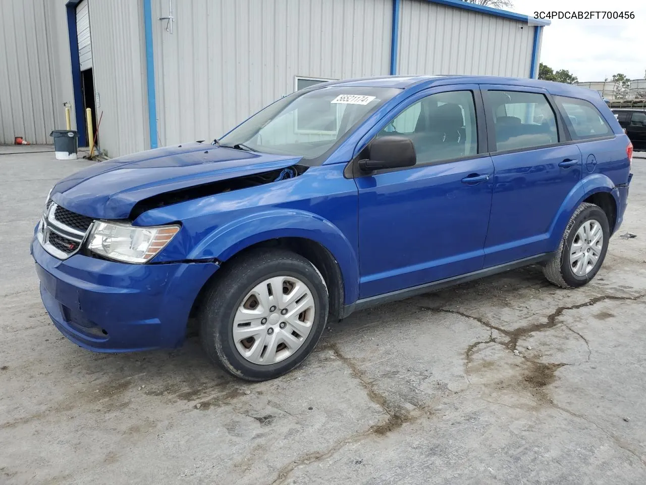 2015 Dodge Journey Se VIN: 3C4PDCAB2FT700456 Lot: 56521174