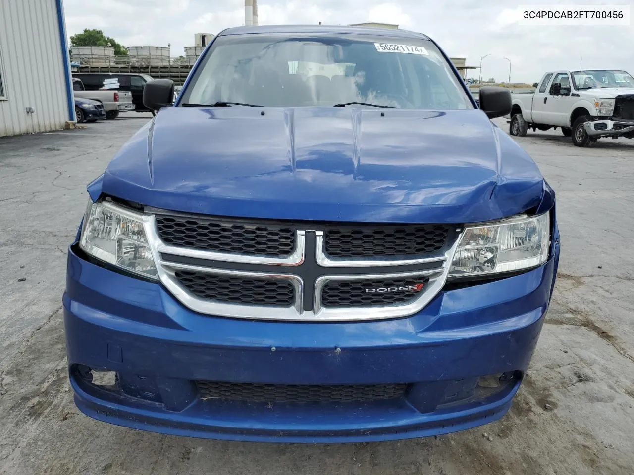 2015 Dodge Journey Se VIN: 3C4PDCAB2FT700456 Lot: 56521174