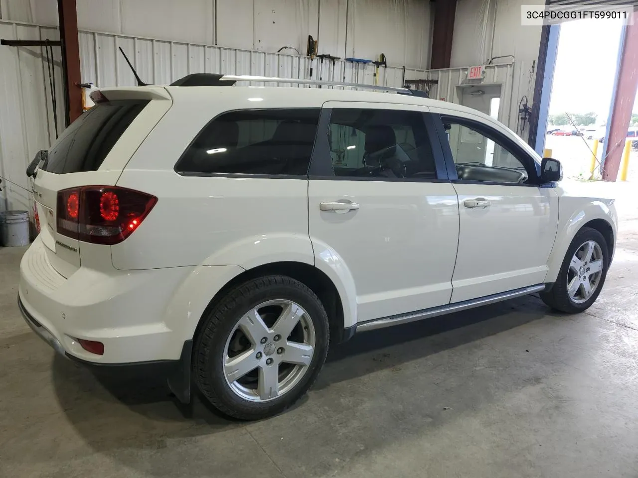 2015 Dodge Journey Crossroad VIN: 3C4PDCGG1FT599011 Lot: 56877404