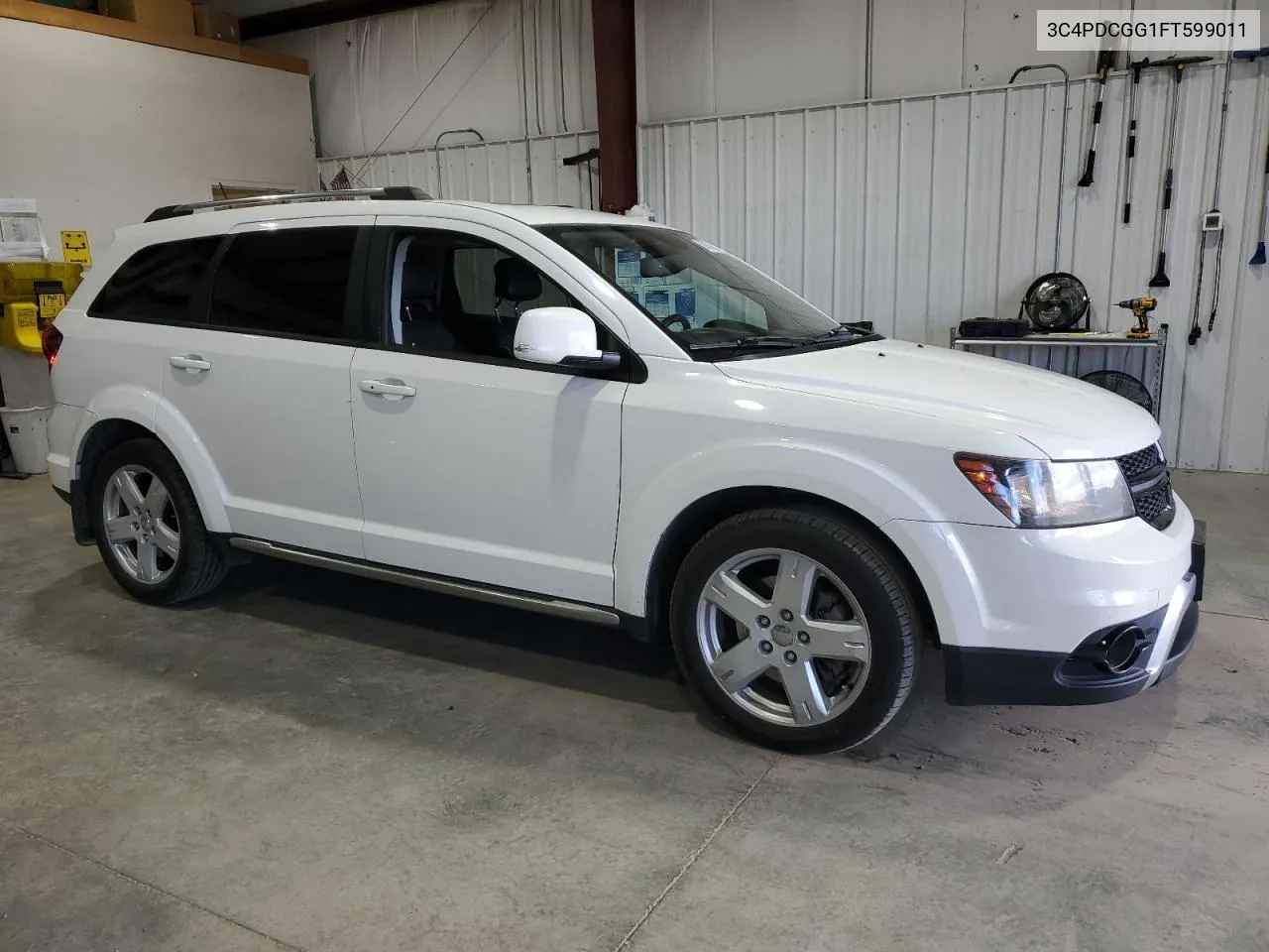 2015 Dodge Journey Crossroad VIN: 3C4PDCGG1FT599011 Lot: 56877404