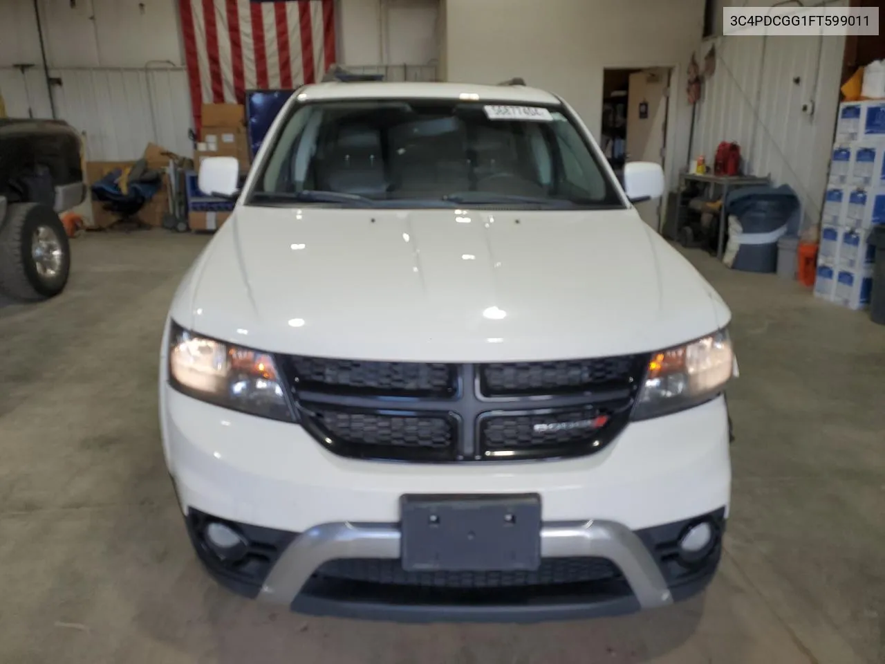 2015 Dodge Journey Crossroad VIN: 3C4PDCGG1FT599011 Lot: 56877404